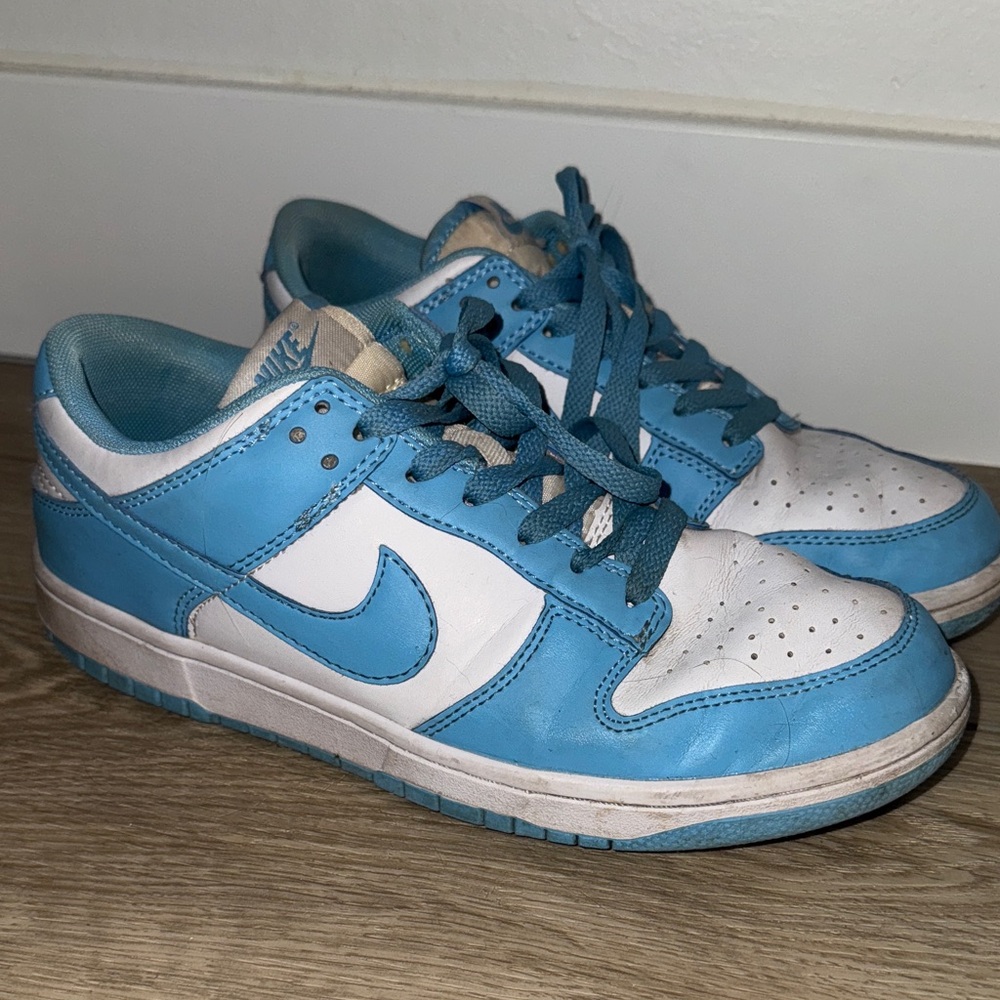 UNC university blue dunks